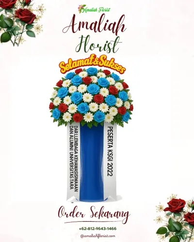 Standing Flower di Kampung Seraya